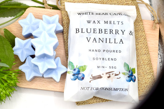 Blueberry & Vanilla Sample Bag Wax Melts 55g